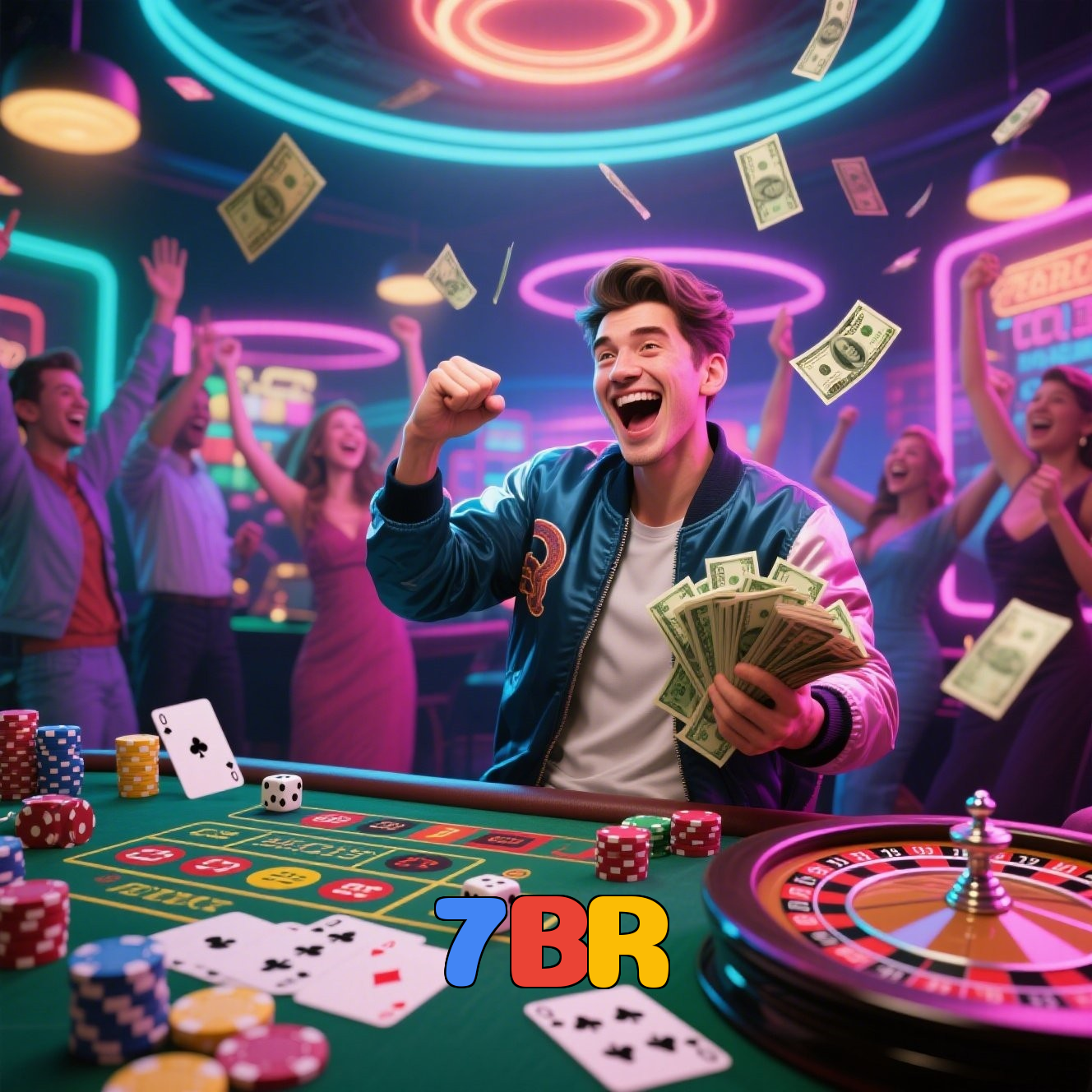 7BR:Jogue poker, aposte no futebol e ganhe prêmios ao vivo!