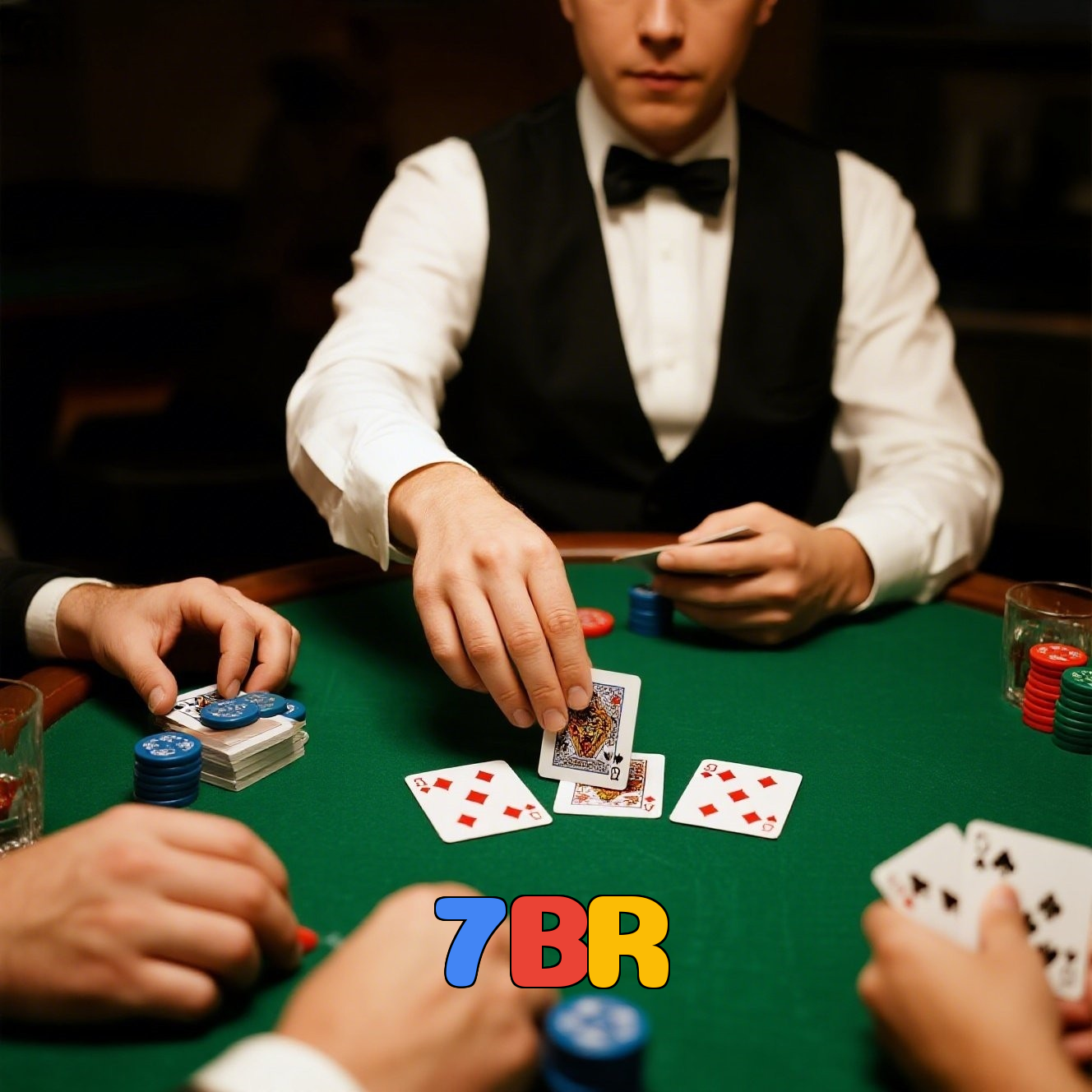 7BR:Sinta a emoção do poker online! Mostre que você é o mestre das cartas!