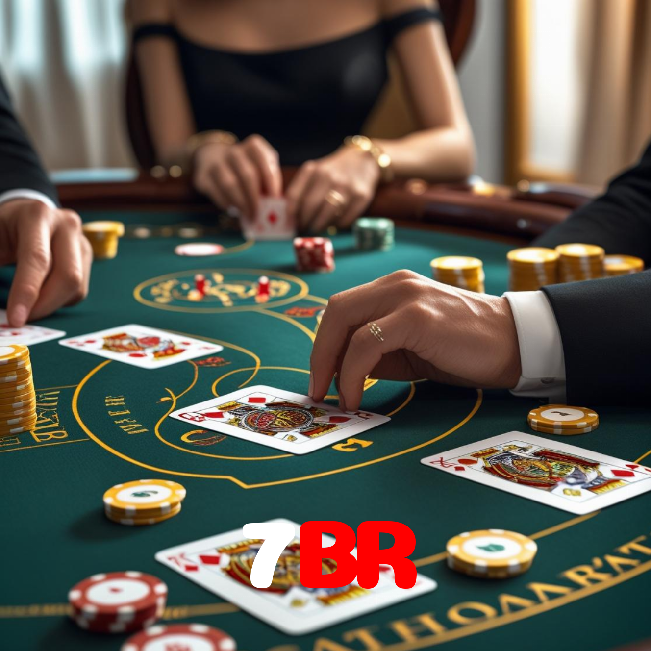 7BR:Aposte nas mesas de poker e mostre quem é o mestre das cartas!