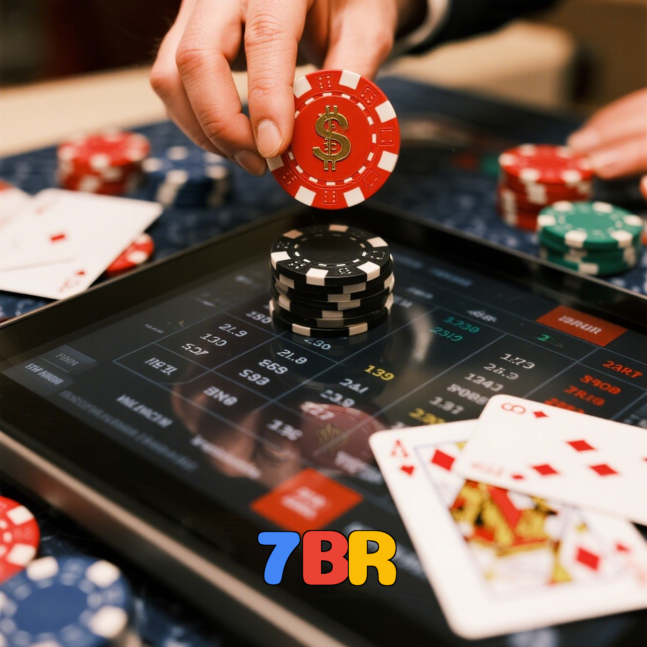 7BR：Em cada giro nas slots, a vitória está ao seu alcance!